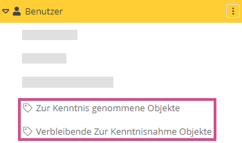 Kenntnisnahme über Benutzer auswerten